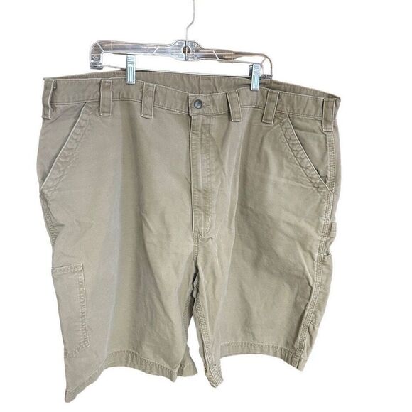 Carhartt Size 48 Tan Cargo Carpenter Shorts - Picture 1 of 4